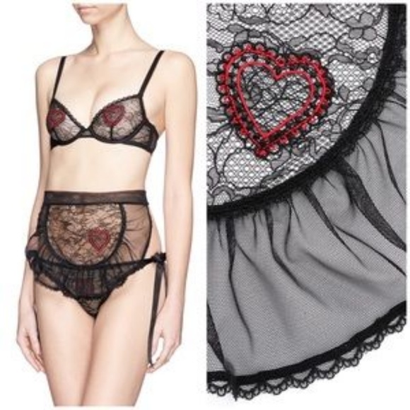 Agent Provocateur Other - L'Agent by Agent Provocateur Heart Apron, M/L NWT